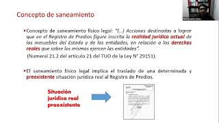 Saneamiento Físico Legal De Predios I [upl. by Crescin]