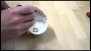 How to make a single serving of whipped cream with the Ikea PRODUKT milk frother [upl. by Maite]