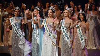 CROWNING MOMENT  Miss International 2024 HD [upl. by Acilgna]