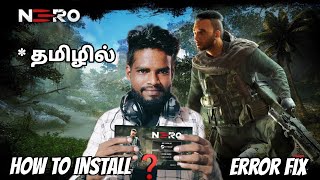 How to install❓  Nero Pc Game Government Pc Error Fix Focus Gaming Tamil nero governmentlaptop [upl. by Luigi]