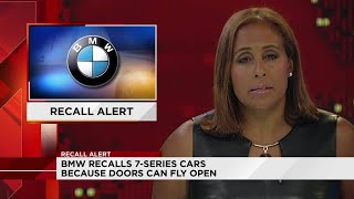 Consumer alert BMW recalls 7series cars [upl. by Gonsalve]