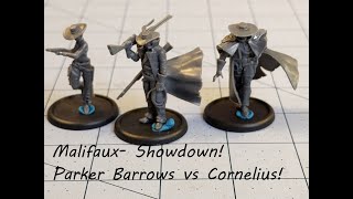 Malifaux Showdown Parker Barrows vs Cornelius Basse [upl. by Wren89]