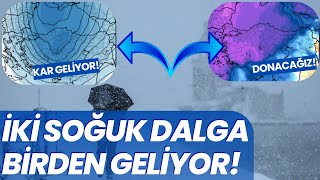 HEM BALKANLARDAN HEM DE SİBİRYADAN GELİYOR KAR KAPIDA [upl. by Albright178]