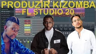 Edgar Domingo X Messias Maricoa X Rui Orlando  Como Fazer Instrumental Kizomba  Tutorial Fl Studio [upl. by Tullus980]