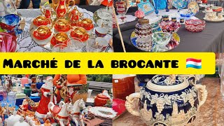 Une visite au marché brocante de Luxemburgo🇱🇺 des choses merveilleuses🥰👍 [upl. by Macpherson999]