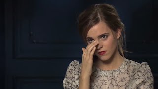 Emma Watson gets upset and stops the interview [upl. by Orva879]