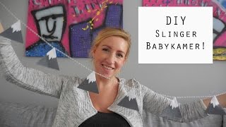 DIY  Decoratieve slinger babykamer [upl. by Iznek]