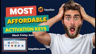 Affordable Windows amp MS Office Lifetime Key  Keysfan Black Friday sale [upl. by Aranat462]