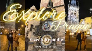 EXPLORING PRAGUE CZECH REPUBLIC THE IMPERIAL CITIES [upl. by Nnayllek863]