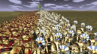 Rome Total War Theebes vs Sparta The Battle of Luctra Historical [upl. by Nnyllaf]