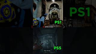 PS1 vs PS5  Resident Evil 2 Mr X [upl. by Olfe660]