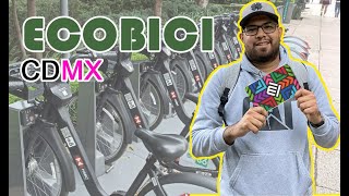 CIUDAD DE MÉXICO  Conocimos el sistema de ECOBICI 👌🚲 [upl. by Aneekan]