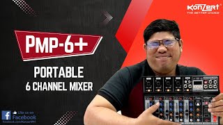 KONZERT PMP6 Portable Mixer [upl. by Jacky846]