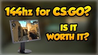 Best Cheap 144hz CSGO Monitor 144hz Better for CSGO ASUS VG248QE [upl. by Ahsened]