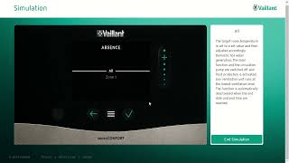 How to set holiday mode  Vaillant Heat Pump [upl. by Anitac]