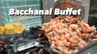 Bacchanal Brunch Buffet 2022  Caesars Palace  Biggest Buffet in Las Vegas [upl. by Fachini152]