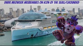 Dark Meowser Misbehaves on Icon of the SeasGrounded [upl. by Auqenwahs817]