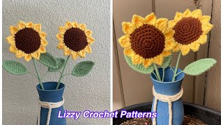 Girasol a Crochet paso a paso 🌻🥰 [upl. by Icrad]