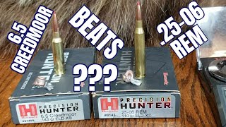 65 Creedmoor vs 2506 Rem Episode 2 Hornady Precision Hunter ELDX [upl. by Pugh]