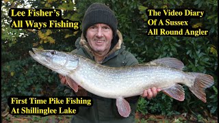 First Time Pike Fishing At Shillinglee Lake [upl. by Ennazor149]