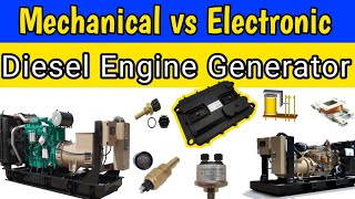 Electronic Engine Vs Mechanical engine Generator which is best begginers Must watch [upl. by Devlen]