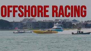 Offshore Power Boat Racing  OPA Morehead City NC  Bad Boats [upl. by Nnyllatsyrc]