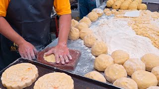 Traditional Wedding PieCake Making  雙囍漢餅！北港傳統喜餅 狀元餅製作 [upl. by Ymmaj]