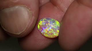 Australian opal gems from Lightning Ridge [upl. by Ahtnama]