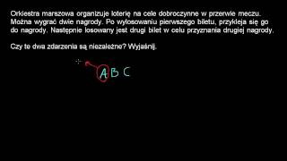 Prawdopodobieństwo czy zdarzenia są zależne czy niezależne [upl. by Menedez]