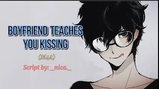 Filipino ASMR Boyfriend Boyfriend Teaches You Kissing [upl. by Anialem198]