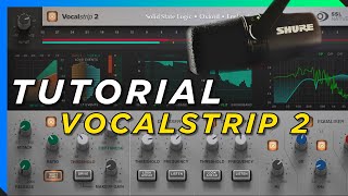 Tutorial SHURE MV7 USB com Plugin SSL VocalStrip 2 [upl. by Brigid]