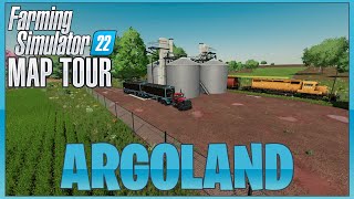 AgroLand Map Tour  New Mod Map  Farming Simulator 22  Map Review [upl. by Kirkpatrick]