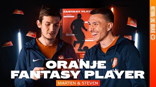 EEN KEEPER MET TECHNIEK 😜  Marten de Roon amp Steven Berghuis x Oranje Fantasy Player 🧩🦁 [upl. by Eixor]