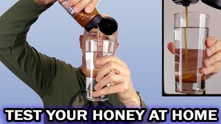 Honey Water Test Know If Your Honey Is Naturally Raw or Processed Unhealthy  Dr Mandell [upl. by Nahtahoj268]