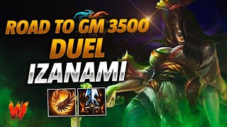 IZANAMI ESTO CUENTA COMO BONUS TRACK  Warchi  Smite Duel Road to GM 3500 [upl. by Melamie]