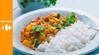 Tofu tikka masala recette [upl. by Nnylamme]