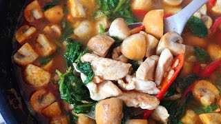 How to Make Spicy Mushroom Soup Recipe [upl. by Lledo]