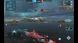 World of Warships Blitz  Tier 6 Netherlands Light Cruiser Kijkduin 04 [upl. by Nomannic]