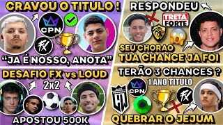 GHOST CRAVA VENCER CPN  FLUXO TERA 3 CHANCES  CEROL RESPONDE LEVEL  FLUXO vs LOUD 2x2 [upl. by Jasmin]