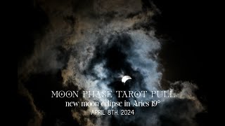 Aries New Moon Eclipse Tarot Pull [upl. by Anauq]