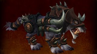 World of Warcraft Korkron War Wolf  Коркронский боевой волк [upl. by Anirrak]