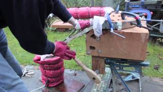 Steam Bending Continuous Arm Windsor Chair [upl. by Fotzsyzrk]