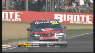 BATHURST 2010  CRAIG LOWNDES BREAKS TRACK RECORD [upl. by Ater]