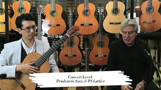 Prudencio Saez 6PS Lattice Cedar Concert Model Guitars  Daniel Nistico Guitar Range Review [upl. by Cai187]