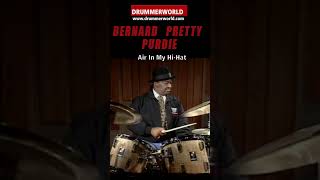 Bernard quotPrettyquot Purdie Air in my HiHat  16th Notes  S H O R T bernardpurdie drummerworld [upl. by Ris524]