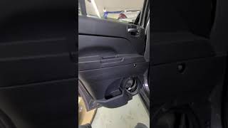 how to remove back door panel on a 2015 jeep patriot [upl. by Jeffy]