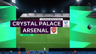 ⚽ Crystal Palace vs Arsenal ⚽  Premier League 21082023  Fifa 23 [upl. by Lymann]