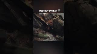 Destroy Bunker 💀 World War 2 shorts callofduty [upl. by Neelyaj]