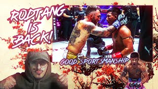 A NEW RODTANG RODTANG VS DENIS PURIC KICKBOXING FIGHT REACTION [upl. by Desiree654]