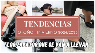 Tendencias de moda otoño invierno 2024 2025  ZAPATOS y CALZADO PARTE 2 [upl. by Tullusus]